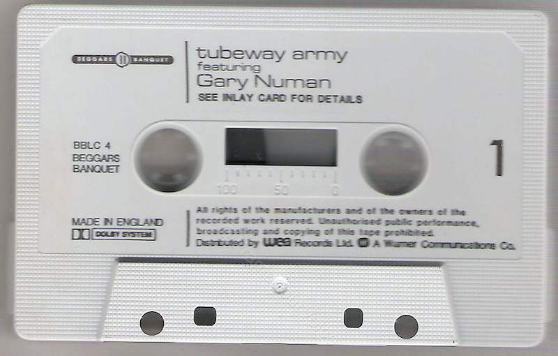 BBLC 4 1988 Lowdown Series A Side Label.